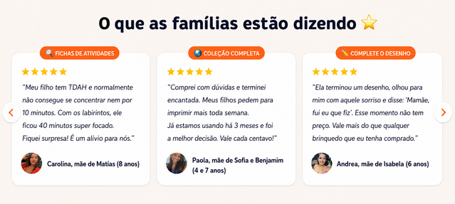 Depoimentos de famílias sobre o Kit Bíblia Digital